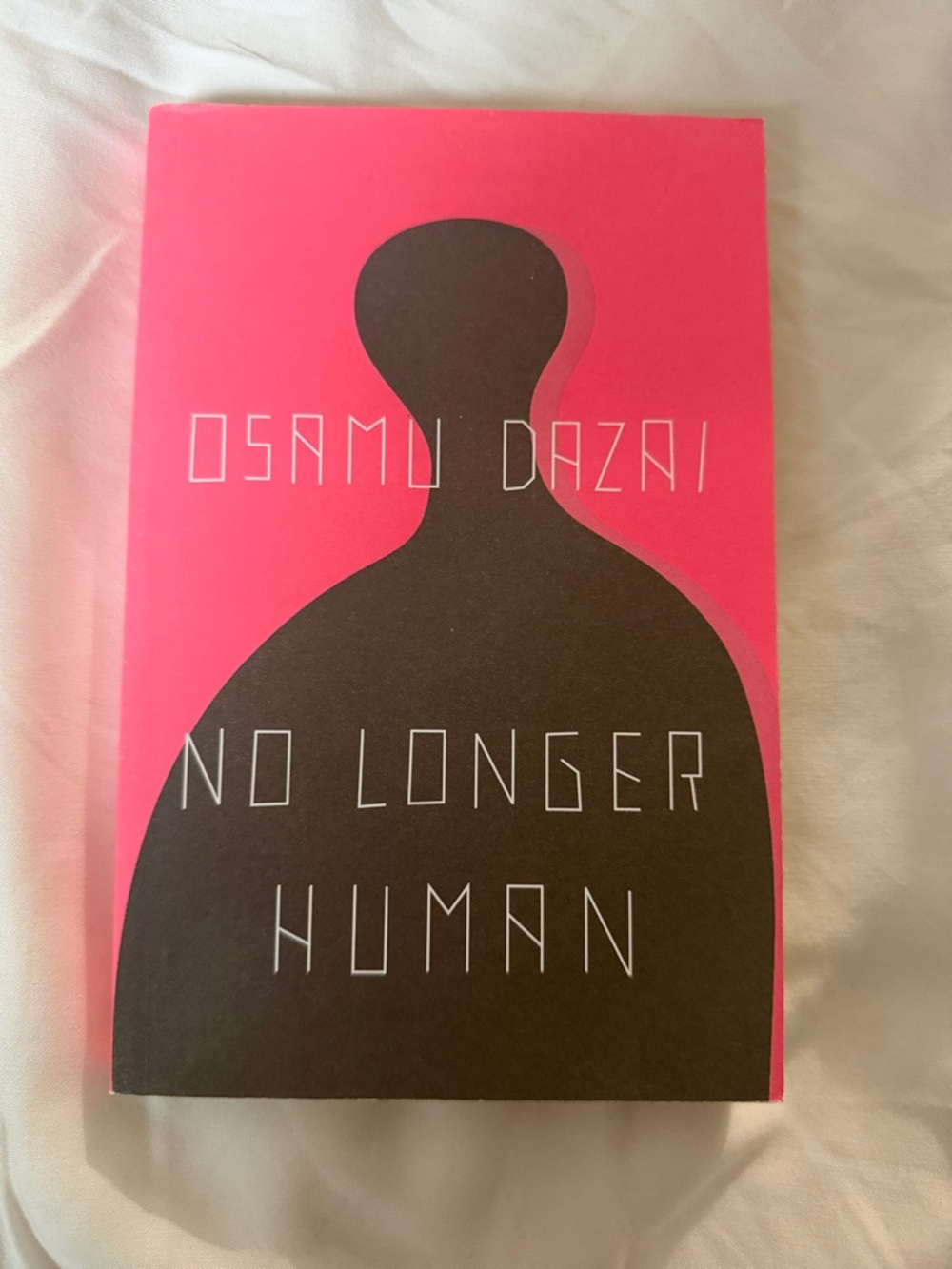No Longer Human by Osamu Dazai - Pink & Black Paperback